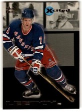1995-96 SkyBox E-Motion Xcited Brian Leetch #6 New York Rangers