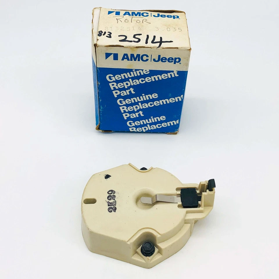 AMC Jeep 8132514 Rotor Distributor OEM NOS 1981 CJ 5-8 Scrambler Open - Image 1 of 4