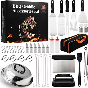 Griddle Accessories Kit, 41 PCS BBQ Grill Tools Set for Outdoor Camping party - Picture 1 of 11