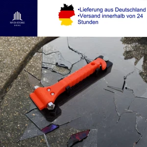 2-in-1 Notfallhammer mit Gurtschneider, Auto Nothammer mit Quick-Click-System - Bild 1 von 2