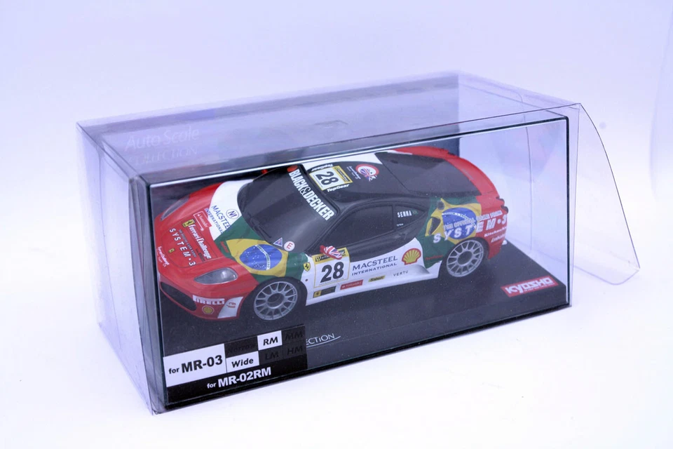 Kyosho Mini-Z Karosserie Body Ferrari F430 B.Senna - Bild 1 von 1