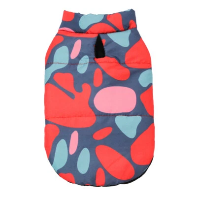 Pet Dog Vest Jacket Warm Waterproof Clothes Winter Padded Coat Small/Larg ‡ - Image 1 of 4