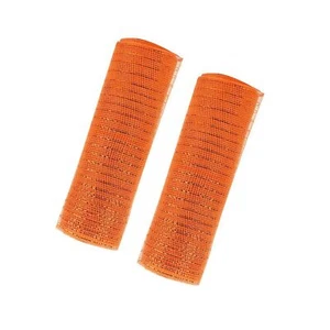 2 Rolls Orange Mesh Ribbon for Wreath Crafts10 Inch x 30FT Metallic Foil Deco... - Picture 1 of 6