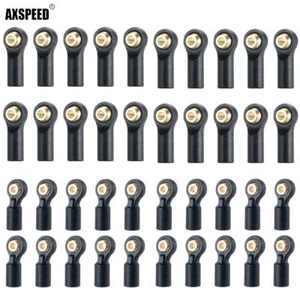 AXSPEED Kunststoff M2 Stangenende Glied Kugelgelenk für 1/18 1/24 RC Raupenraupe Axial SCX24 - Bild 1 von 18
