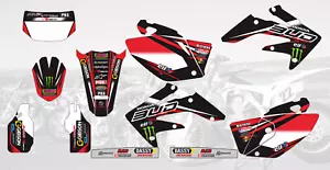 AM0143 MX BIKE MOTOCROSS GRAPHICS DECALS STICKERS FOR HONDA CRF250 X 2004-2016 - Imagen 1 de 1
