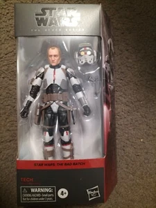 Star Wars The Black Series Tech 6 Inch Sealed - Picture 1 of 2
