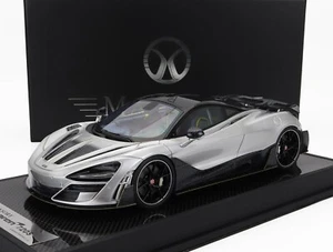 1/18 MOTORHELIX McLAREN - 720S MANSORY 2019 SUPERCAR - SILVER CARBON 1 of 99 - Picture 1 of 5
