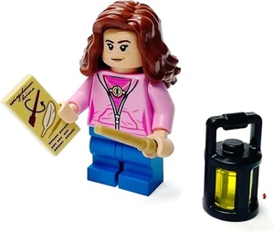 LEGO Harry Potter Minifigura - Hermione Granger, Chaqueta Rosa (Varita y Lámpara) 75947 - Imagen 1 de 4
