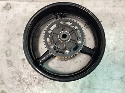 08-16 Honda CBR1000RR CBR 1000 RR llanta trasera rueda rotor buje negro OEM Foto 1 de 3