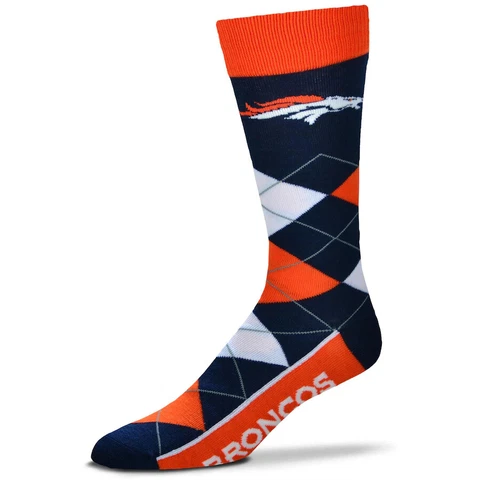 For Bare Feet NFL Assorted Crew Socks One Size and M Large Cover