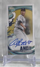2022 Topps Rip Andy Pettitte On Card Auto 17/50 New York Yankees