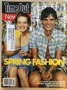 Time Out N.Y. March 1999 Spring fashion Oliver Bork Karine Langlois Like New - Picture 1 of 3
