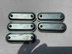 THOMAS & BETTS 270S 3/4” Conduit Access Cover with gasket. This Is For 5 Covers! - Picture 1 of 5