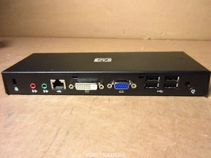 Station d'accueil USB 2.0 DVI VGA LAN EXCL PSU HP Compaq 497652-001 500476-001 - Photo 1/3