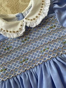 Girls Smocked Dress Age 3 Years - Picture 1 of 4