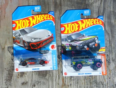 🔥LO ÚLTIMO🔥RUEDAS 2 ZAMAC'S #44 JEEP 1988 WAGONEER ZAMAC #2 #48 ZAMAC SUBARU BRZ Foto 1 de 3