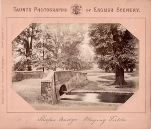 Henry Taunt.1869.Eton College.Sheeps Bridge.Windsor.England.U.K.Albu.Photo 13x20 - Picture 1 of 2