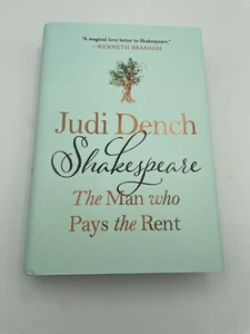 Judi Dench Signed Book Shakespeare The Man Who Pays The Rent Hardcover Signature - Imagen 1 de 4