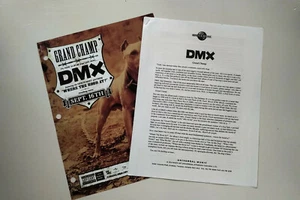 rare DMX Grand Champ promo mini poster/one-sheet/bio (2003) press kit Def Jam - Picture 1 of 4