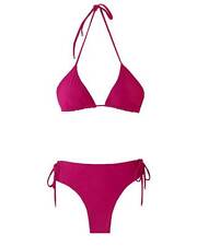 Newport 2 Way Reversible Bikini Tropical Orange & Raspberry Pink RRP $79 