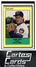 Jason Doss 1991 ProCards #1336  Peoria Chiefs