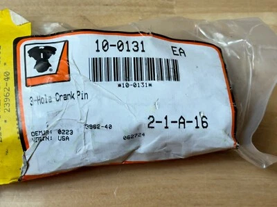 V-TWIN Mfg. 3-Hole Crank Pin PN: 10-0131 For Harley Sportster 1957-1980 - Image 1 of 2