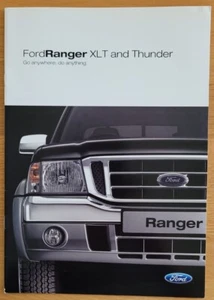 FORD RANGER XLT AND THUNDER MARCH 2004 FA 1464/2 CAR SALES BROCHURE - Picture 1 of 4