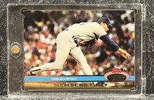 1991 Topps Stadium Club Nolan Ryan Members Only 7th No-Hitter