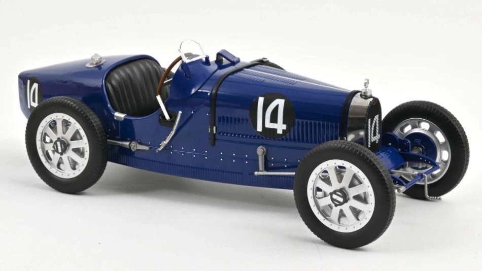 Modellino auto formula 1 F1 scala 1:12 Norev BUGATTI T35 1925 modellismo statico - Immagine 1 di 1