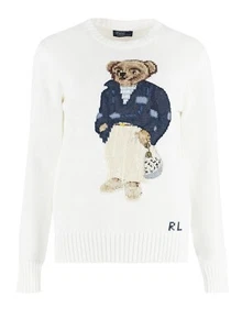 POLO RALPH LAUREN DAMEN SHIRT RALPH LAUREN ''POLOBÄR'' BAUMWOLLE - Bild 1 von 6