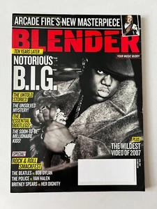 NOTORIOUS B.I.G. * THE UNTOLD STORIES * ARCADE FIRE April 2007 BLENDER MAGAZINE - Imagen 1 de 6