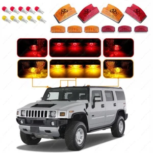 10x LED Roof Top Cab Running Parking Light Lamp Assembly For 2003-2009 Hummer H2 - Picture 1 of 14