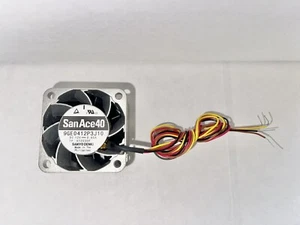 Sanyo Denki SanAce40 9GE0412P3J03 4028 Aluminum Fan - ESC RC Cooling Fan 24.4CFM - Picture 1 of 4