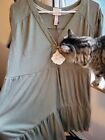 Knox Rose Tiered Dress Size XL, stretchy and comfy. Kitty not included.