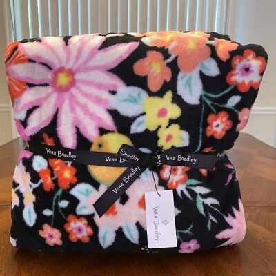 NWT Vera Bradley Throw Blanket In Tangerine Twist - Image 1 of 3