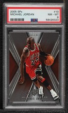 2005-06 SPx Michael Jordan #10 PSA 8 HOF