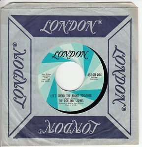 Rolling Stones: Let's Spend The Night Together -London USA 45 LON 904 1967 MONO - Picture 1 of 6
