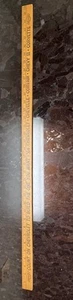 Vintage Wooden Yardstick 1964 Chevrolet Dealership Charlotte NC Corvair Corvette - Picture 1 of 7