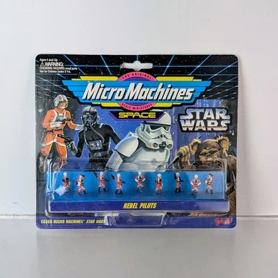 Vintage 1994 Star Wars Micro Machines Rebel Pilots Figures Original Sealed Box - Image 1 of 4
