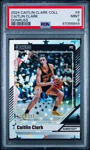 🔥 2024 Donruss CAITLIN CLARK #6 Pointed Stars /299 - PSA 9!! - Picture 1 of 2