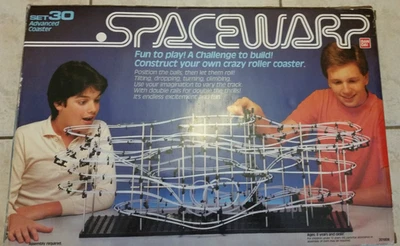 Vintage Bandai "Spacewarp" Set 30 marble roller coaster set. Pre-owned. - Image 1 of 4