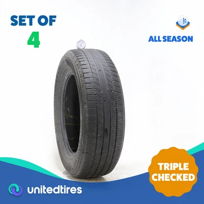 Juego de (4) Usado 225/65R17 Yokohama Geolandar CV G058 102H - 7-8.5/32 Foto 1 de 4