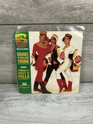 Salt 'N' Pepa ‎- Shake Your Thang / Spinderella's Not A Fella - UK 1988 Vinyl 7" - Image 1 of 4