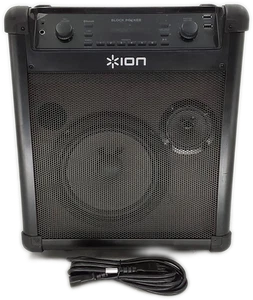 ION Block Rocker IPA76C AM/FM Bluetooth Portable Speaker - Picture 1 of 10