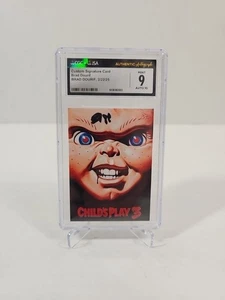 Tarjeta coleccionable Child’s Play #3 Cgc 9 como nueva automática 10 firmada Brad Dourif 1/10 Lt 1050 - Imagen 1 de 12