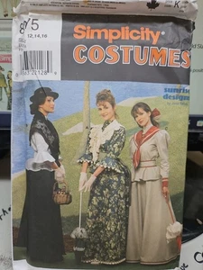 simplicity 8379 size 12 to 16 1900 sering pattern un cut - Picture 1 of 3