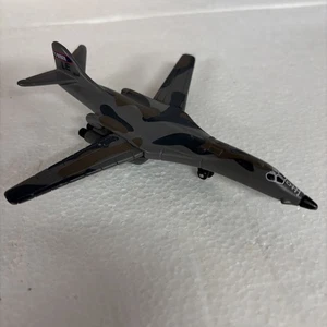 Vintage Boeing B-1B Lancer Diecast Airplane Jet - Gray 2005 Mattel Adjust Wings - Picture 1 of 3