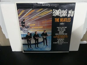 The Beatles Something New 1964 LP Vinyl Record Stereo Capitol ST 2108 - Imagen 1 de 4