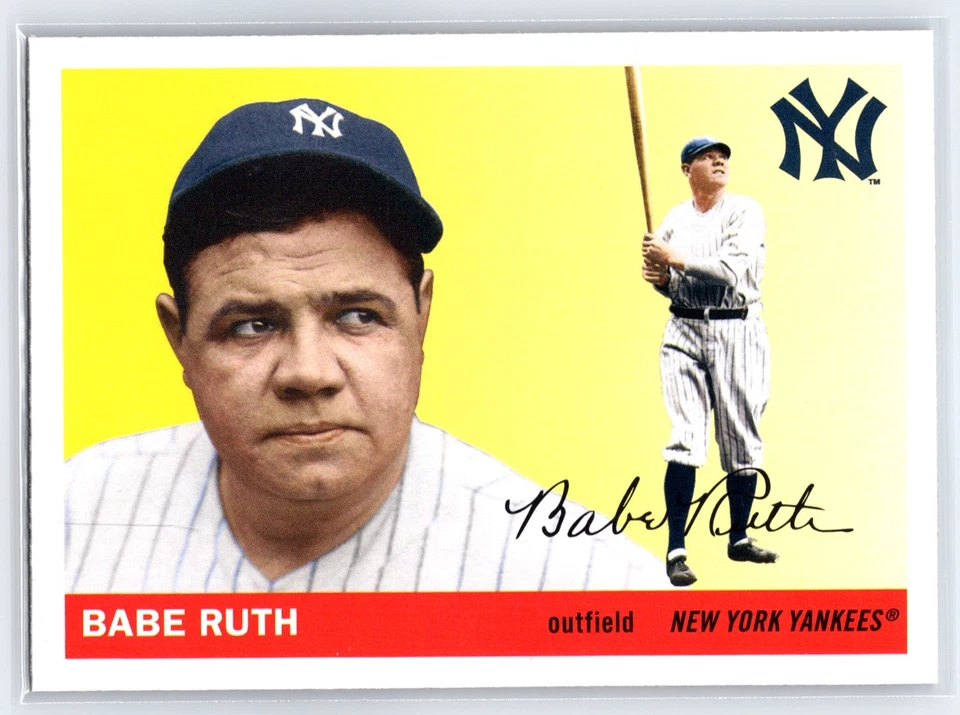 2020 Topps Archives Baseball Babe Ruth #1 - Image 1 of 2