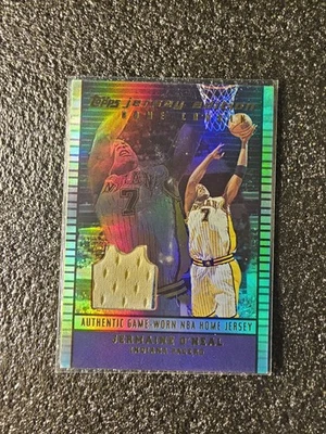 2002-03 Topps Jersey Edition - Jermaine O'Neal #JE JON (MEM) - Image 1 of 2